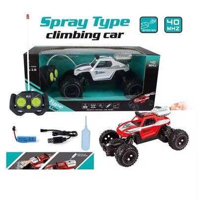 Climbing Car With Spray