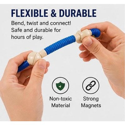 Flexible Magnetic Tube Block