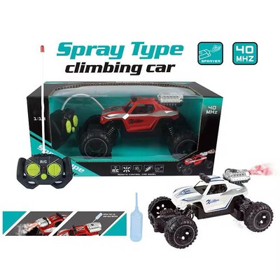 Climbing Car With Spray