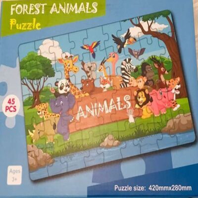 Forest Puzzle Kids 3+